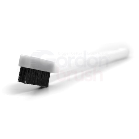Gordon Brush 3 x 11 Row 0.008 Titanium Bristle and Acetal Handle Scratch Brush, PK12 33TID